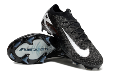 Nike Air Zoom Mercurial Vapor 16 Elite FG Firm Ground Soccer Cleats - Black/White
