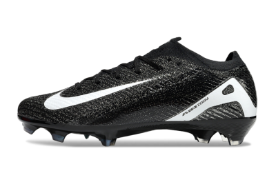 Nike Air Zoom Mercurial Vapor 16 Elite FG Firm Ground Soccer Cleats - Black/White