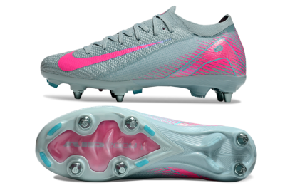 Nike Air Zoom Mercurial Vapor 16 Elite SG Soft Ground Soccer Cleats - Jade/Pink