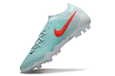 Nike Phantom GX Elite AG Artificial Grass Soccer Cleats - Jade/Red/White