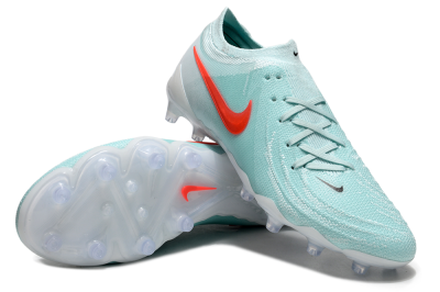 Nike Phantom GX Elite AG Artificial Grass Soccer Cleats - Jade/Red/White