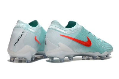 Nike Phantom GX Elite AG Artificial Grass Soccer Cleats - Jade/Red/White