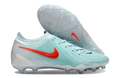 Nike Phantom GX Elite AG Artificial Grass Soccer Cleats - Jade/Red/White