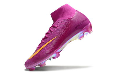 Nike Air Zoom Mercurial Superfly 10 Elite FG Firm Ground Soccer Cleats - Purple/Yellow/Gold