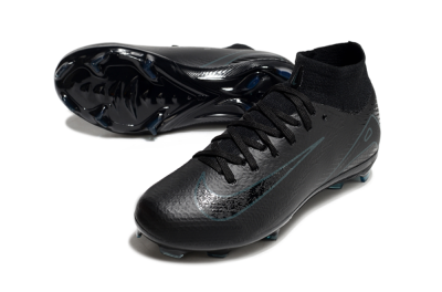 Nike Air Zoom Mercurial Superfly 10 Elite FG Firm Ground Soccer Cleats - Black/Blue