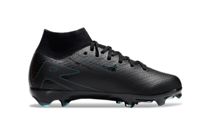 Nike Air Zoom Mercurial Superfly 10 Elite FG Firm Ground Soccer Cleats - Black/Blue