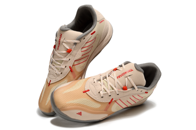 Adidas Fevernova IC Indoor & Futsal Soccer Shoes - Pink/Brown/Red