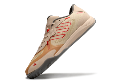 Adidas Fevernova IC Indoor & Futsal Soccer Shoes - Pink/Brown/Red