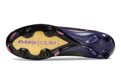 Nike Air Zoom Mercurial Superfly 10 Elite SG Soft Ground Soccer Cleats - Purple/White/Gold
