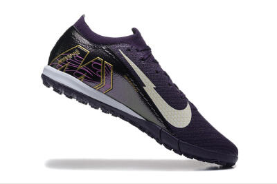 Nike Air Zoom Mercurial Vapor 16 Elite TF Artificial Turf Soccer Shoes - Purple/White/Gold