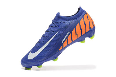 Nike Air Zoom Mercurial Vapor 16 Elite FG Firm Ground Soccer Cleats - Blue/White/Orange