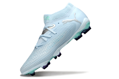 Puma Future 8 Ultimate FG Firm Ground Soccer Cleats - Jade/Silver