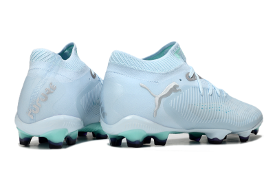 Puma Future 8 Ultimate FG Firm Ground Soccer Cleats - Jade/Silver