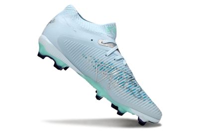 Puma Future 8 Ultimate FG Firm Ground Soccer Cleats - Jade/Silver