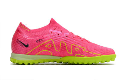 Nike Air Zoom Mercurial Vapor 15 Elite TF Artificial Turf Soccer Shoes - Pink/Yellow/Black