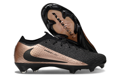 Nike Air Zoom Mercurial Vapor 16 Elite FG Firm Ground Soccer Cleats - Black/Gold