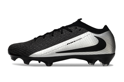 Nike Air Zoom Mercurial Vapor 16 Elite FG Firm Ground Soccer Cleats - Black/Silver