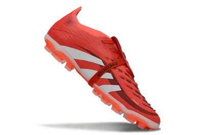 Adidas Predator Elite Foldover Tongue TF Artificial Turf Soccer Shoes - Red/White/Black