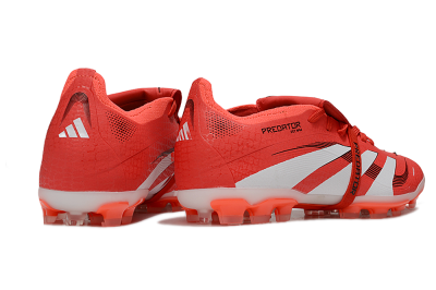 Adidas Predator Elite Foldover Tongue TF Artificial Turf Soccer Shoes - Red/White/Black