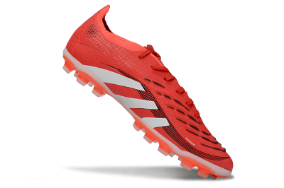 Adidas Predator 25 Elite TF Artificial Turf Soccer Shoes - Red/White/Black