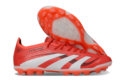 Adidas Predator 25 Elite TF Artificial Turf Soccer Shoes - Red/White/Black
