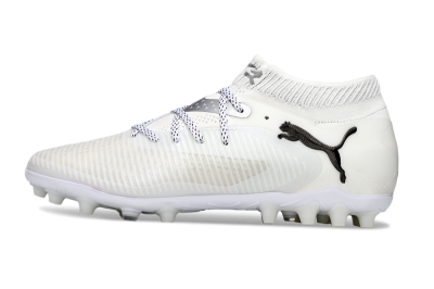 Puma Future 8 Ultimate FG Firm Ground Soccer Cleats - Beige/Silver/Black