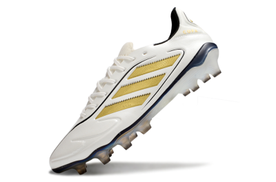 Adidas Copa Pure 3 Elite FG Firm Ground Soccer Cleats - White/Gold/Black
