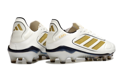 Adidas Copa Pure 3 Elite FG Firm Ground Soccer Cleats - White/Gold/Black