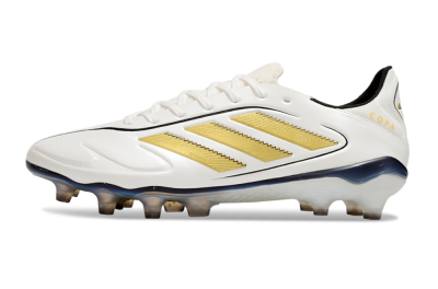 Adidas Copa Pure 3 Elite FG Firm Ground Soccer Cleats - White/Gold/Black