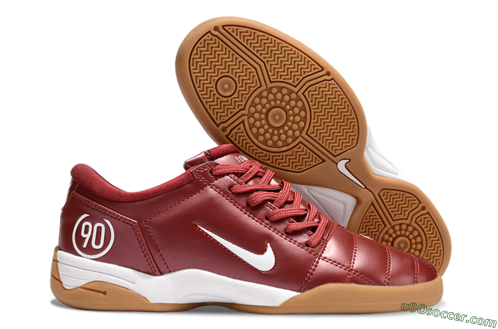 Nike Total 90 II IC Indoor & Futsal Soccer Shoes - Red/White 1