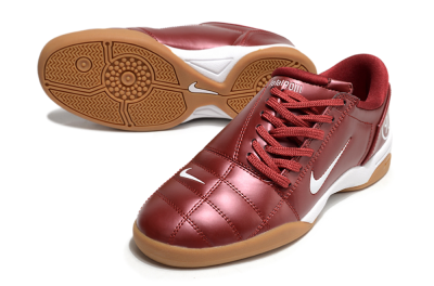Nike Total 90 II IC Indoor & Futsal Soccer Shoes - Red/White