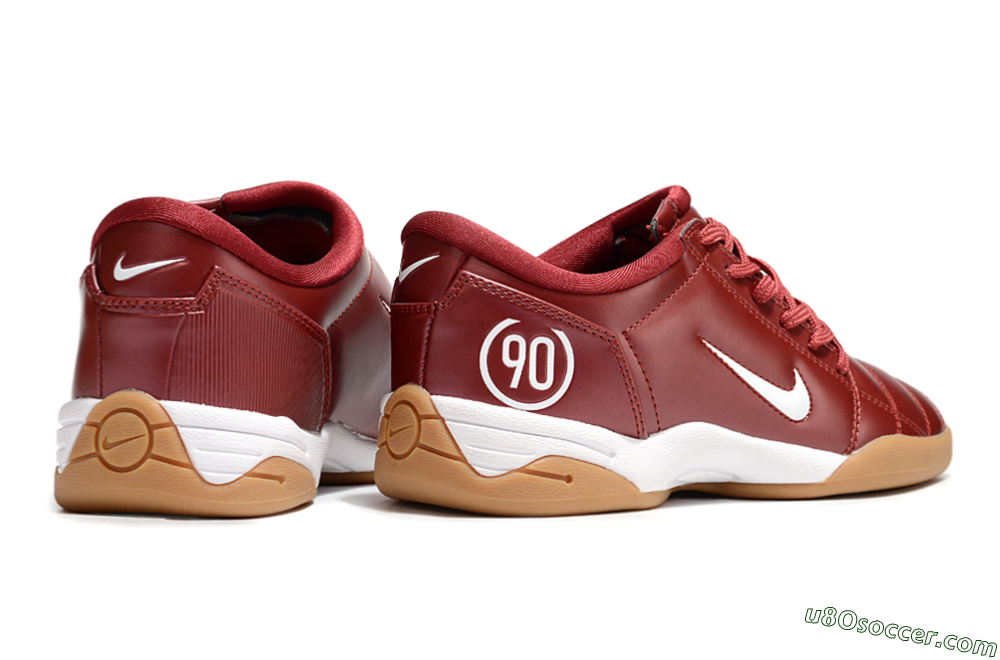 Nike Total 90 II IC Indoor & Futsal Soccer Shoes - Red/White 6