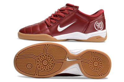 Nike Total 90 II IC Indoor & Futsal Soccer Shoes - Red/White
