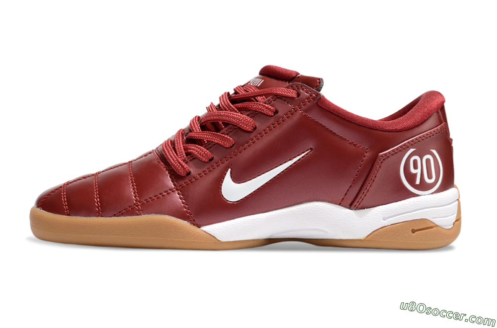 Nike Total 90 II IC Indoor & Futsal Soccer Shoes - Red/White 2