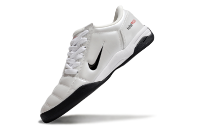 Nike Total 90 II IC Indoor & Futsal Soccer Shoes - Beige/Black/White