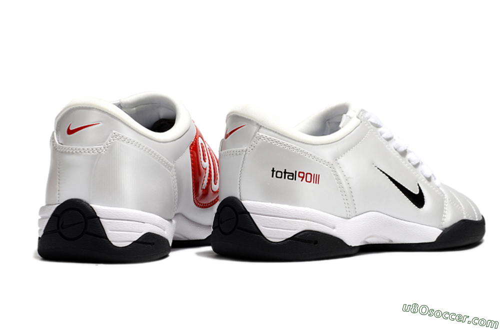 Nike Total 90 II IC Indoor & Futsal Soccer Shoes - Beige/Black/White 6