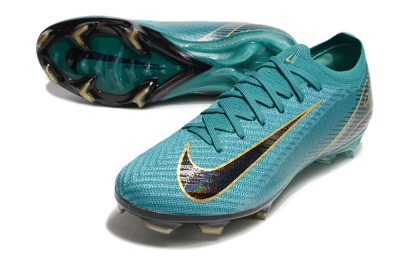 Nike Air Zoom Mercurial Vapor 16 Elite FG Firm Ground Soccer Cleats - Green/Gold/Black