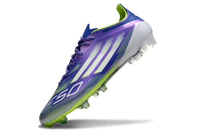 Adidas F50 Elite FG Firm Ground Soccer Cleats - Purple/Yellow/White