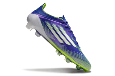Adidas F50 Elite FG Firm Ground Soccer Cleats - Purple/Yellow/White
