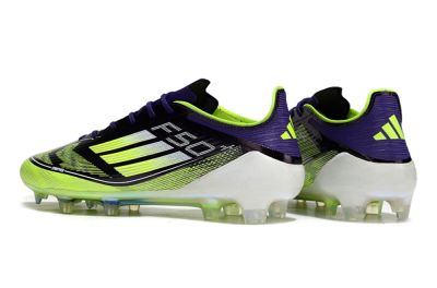 Adidas F50 Elite FG Firm Ground Soccer Cleats - Purple/Yellow/White