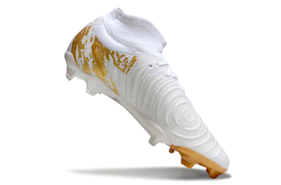 Nike Phantom Luna Elite NU FG Firm Ground Soccer Cleats - White/Gold
