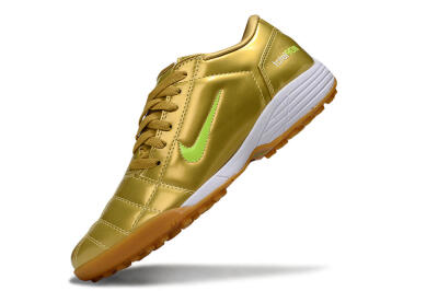 Nike Total 90 II TF Artificial Turf Soccer Shoes - Gold/Yellow/White