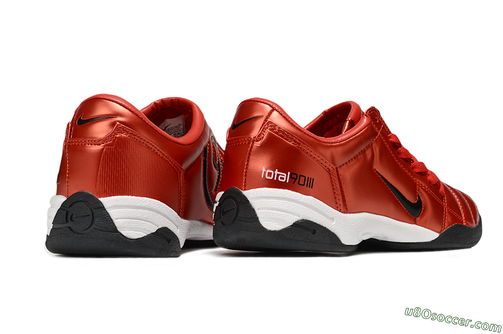 Nike Total 90 II IC Indoor & Futsal Soccer Shoes - Red/White/Black 7