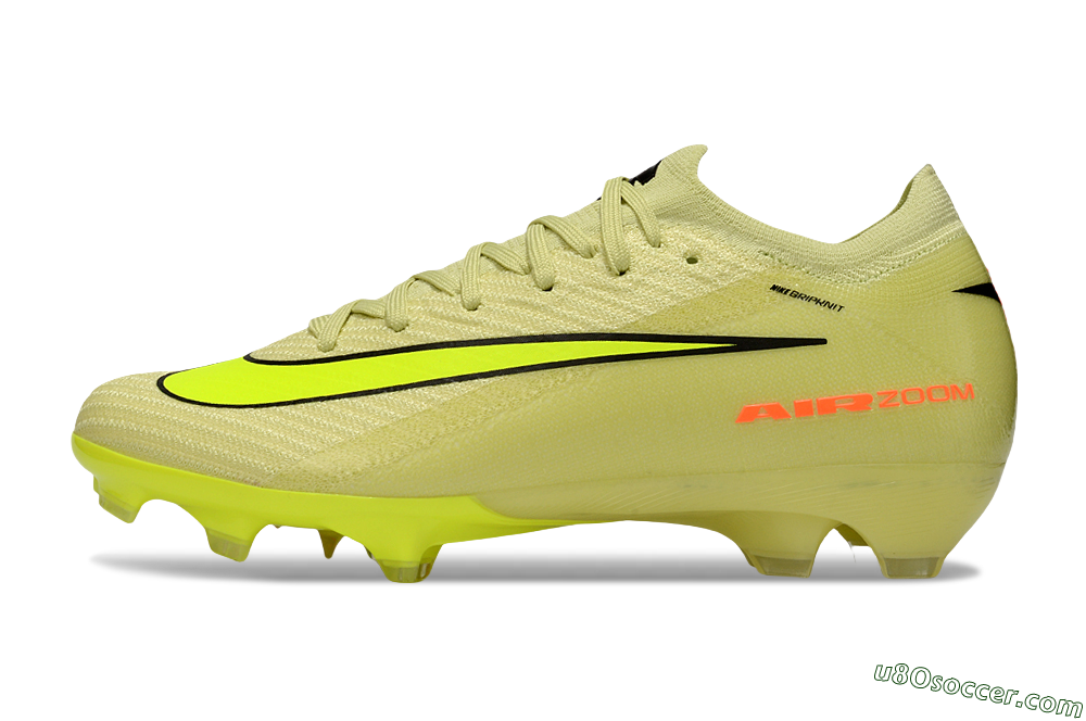 Nike Air Zoom Mercurial Vapor 16 Elite FG Firm Ground Soccer Cleats - Brown/Yellow/Black 2
