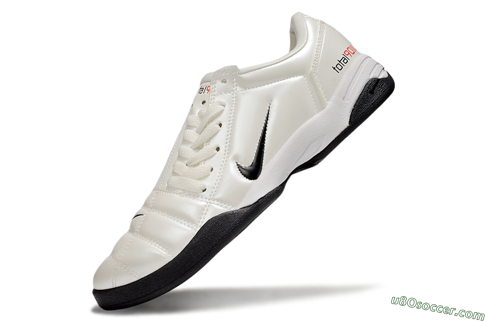 Nike Total 90 II IC Indoor & Futsal Soccer Shoes - Beige/Black/White 6