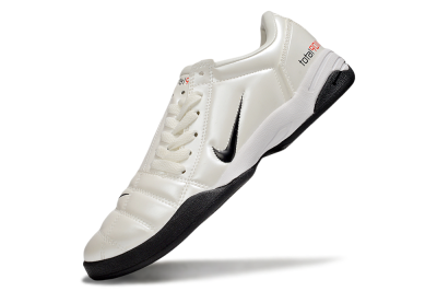 Nike Total 90 II IC Indoor & Futsal Soccer Shoes - Beige/Black/White