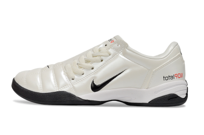 Nike Total 90 II IC Indoor & Futsal Soccer Shoes - Beige/Black/White