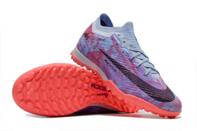 Nike Air Zoom Mercurial Vapor 16 Elite TF Artificial Turf Soccer Shoes - Jade/Purple/Red