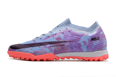 Nike Air Zoom Mercurial Vapor 16 Elite TF Artificial Turf Soccer Shoes - Jade/Purple/Red