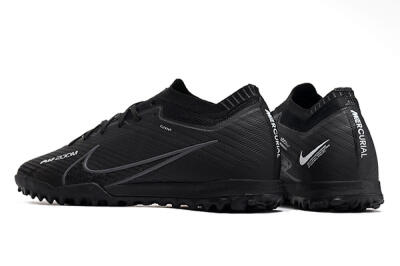 Nike Air Zoom Mercurial Vapor 16 Elite TF Artificial Turf Soccer Shoes - Black/White/Yellow